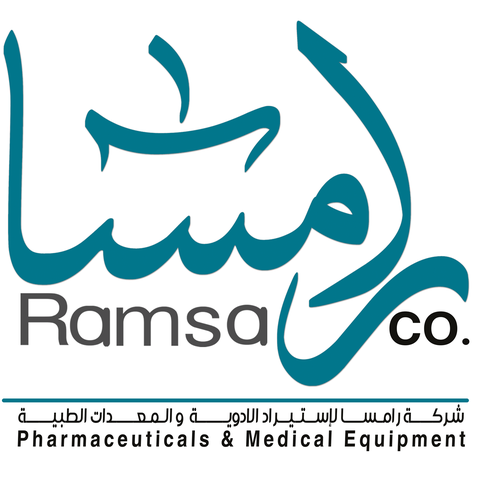 شعار شركة رامسا للأدوية والمعدات الطبية